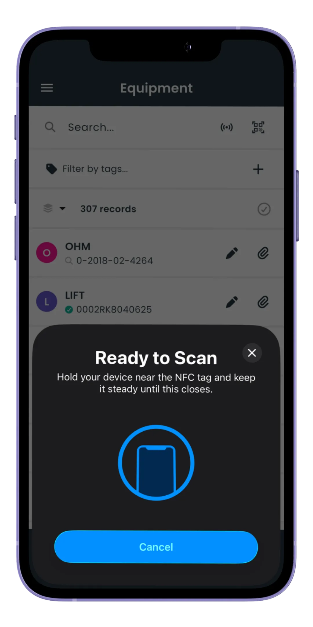 A screen from the Risk Memo app