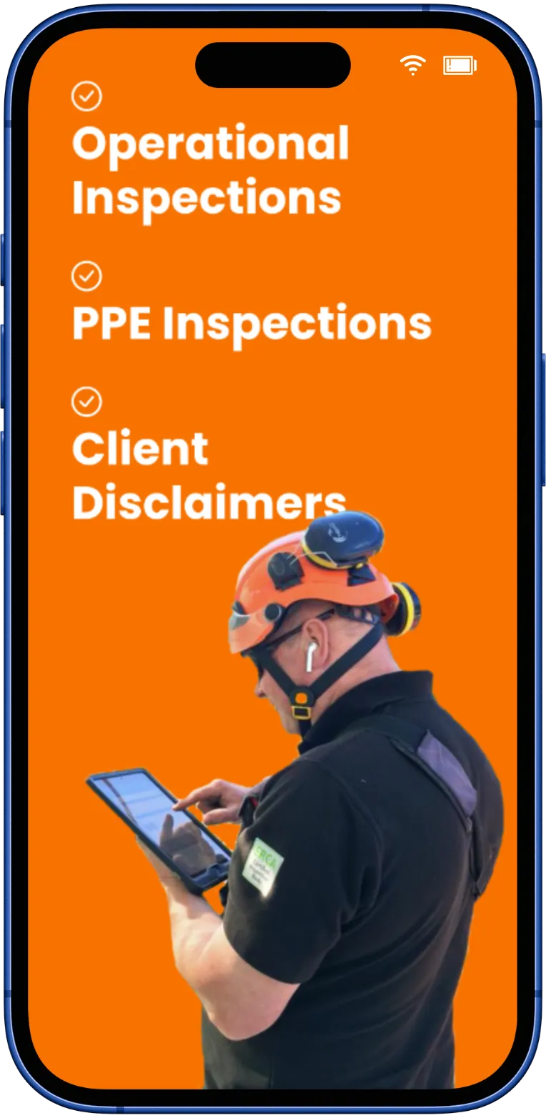The Risk Memo app showing an inspection report